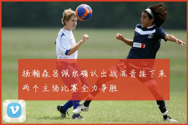 杨瀚森吕佩尔确认出战混音接下来两个主场比赛全力争胜