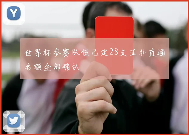 世界杯参赛队伍已定28支亚非直通名额全部确认